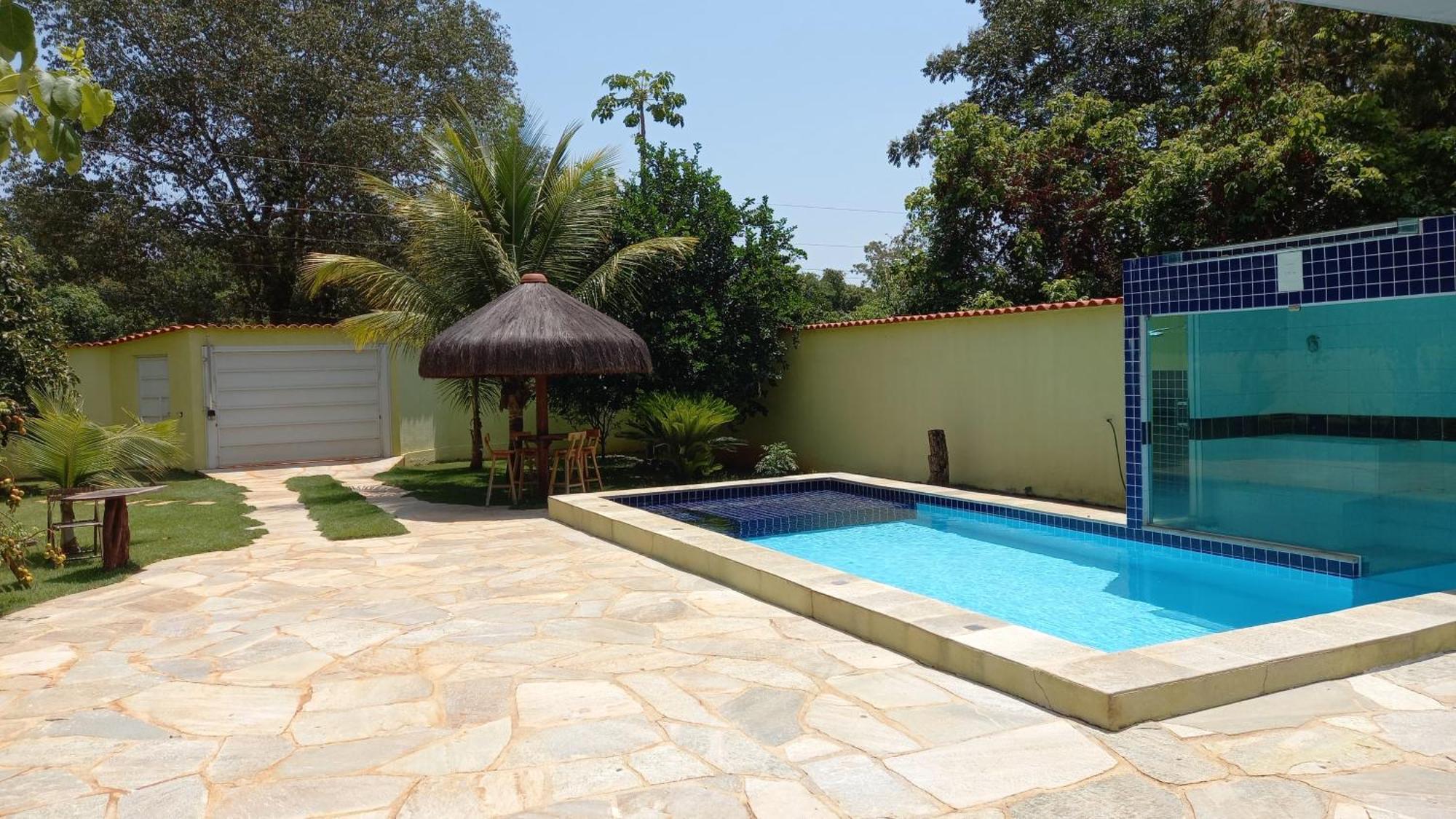 Casa Dos Coqueiros Villa Pirenopolis Bagian luar foto