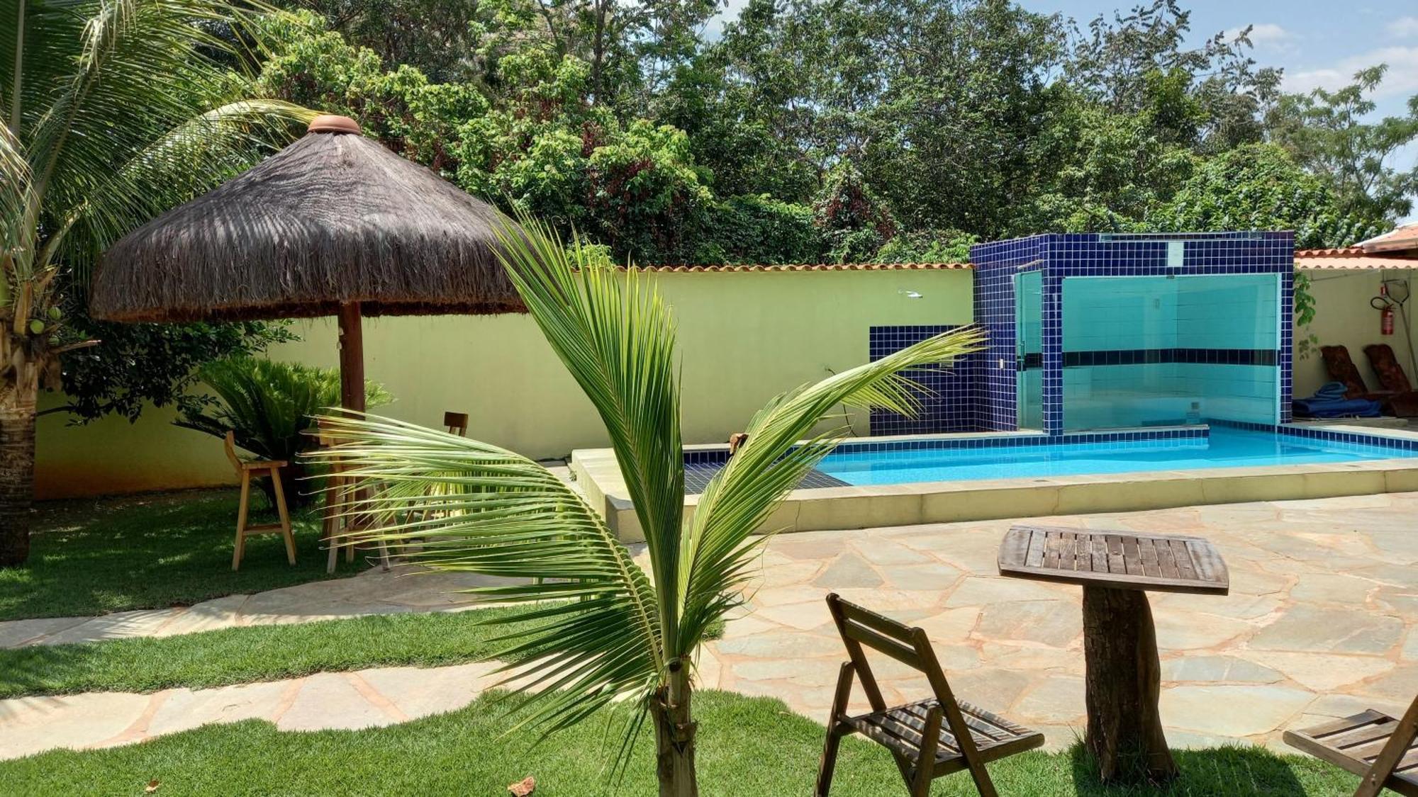 Casa Dos Coqueiros Villa Pirenopolis Bagian luar foto