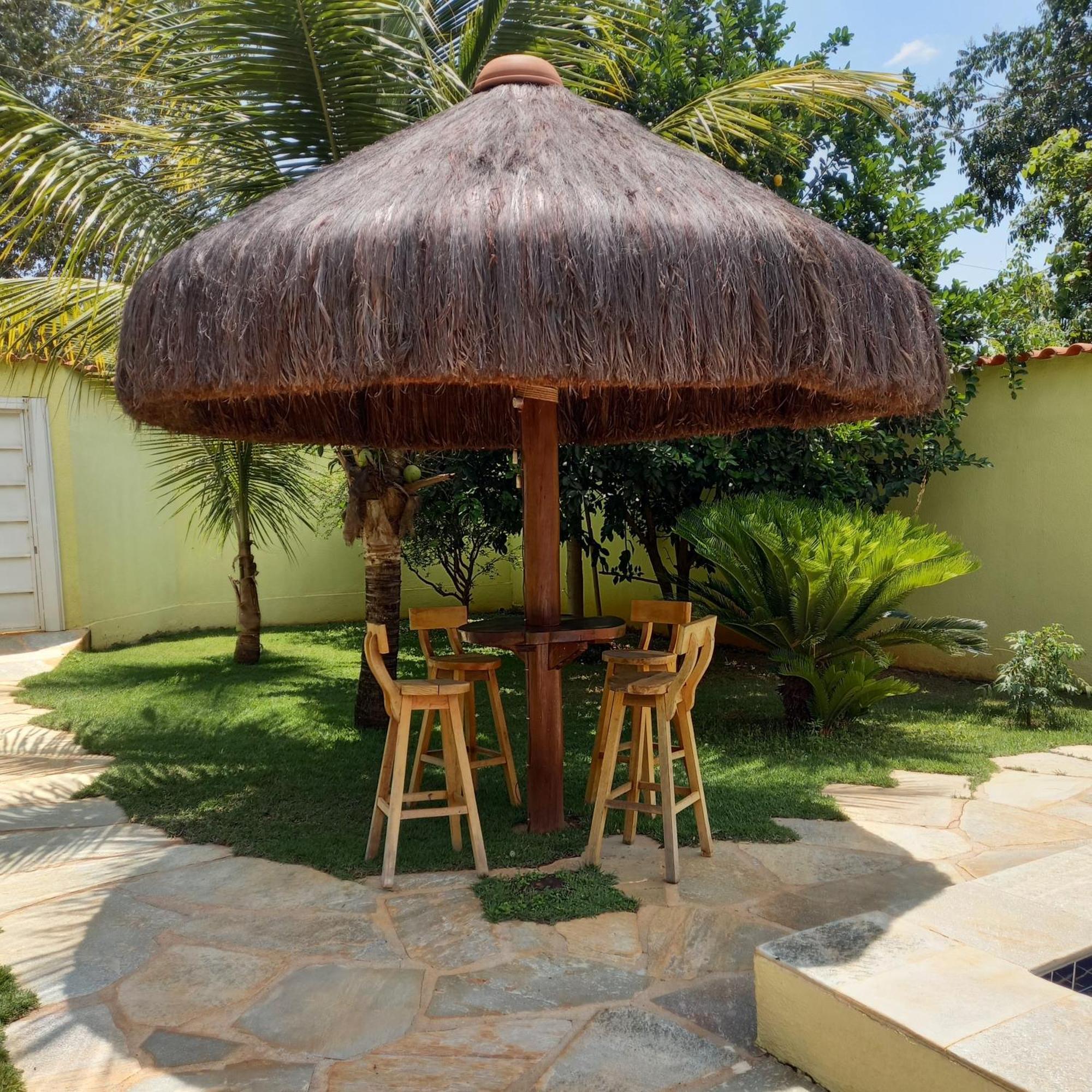Casa Dos Coqueiros Villa Pirenopolis Bagian luar foto