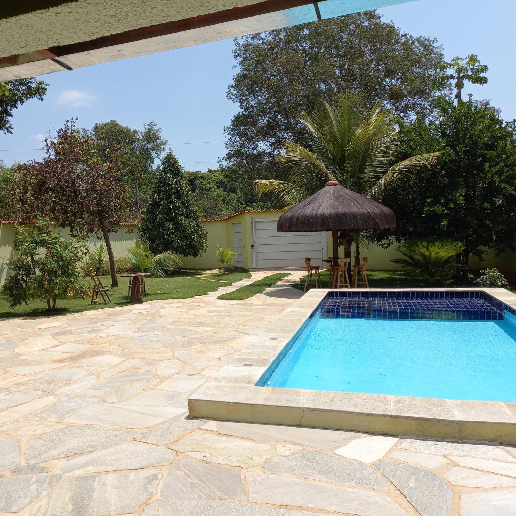 Casa Dos Coqueiros Villa Pirenopolis Bagian luar foto